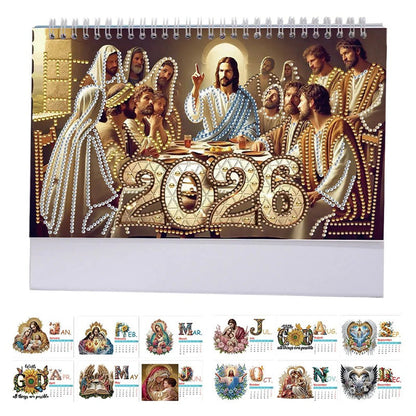 Colorful 2026 Desk Calendar Kit