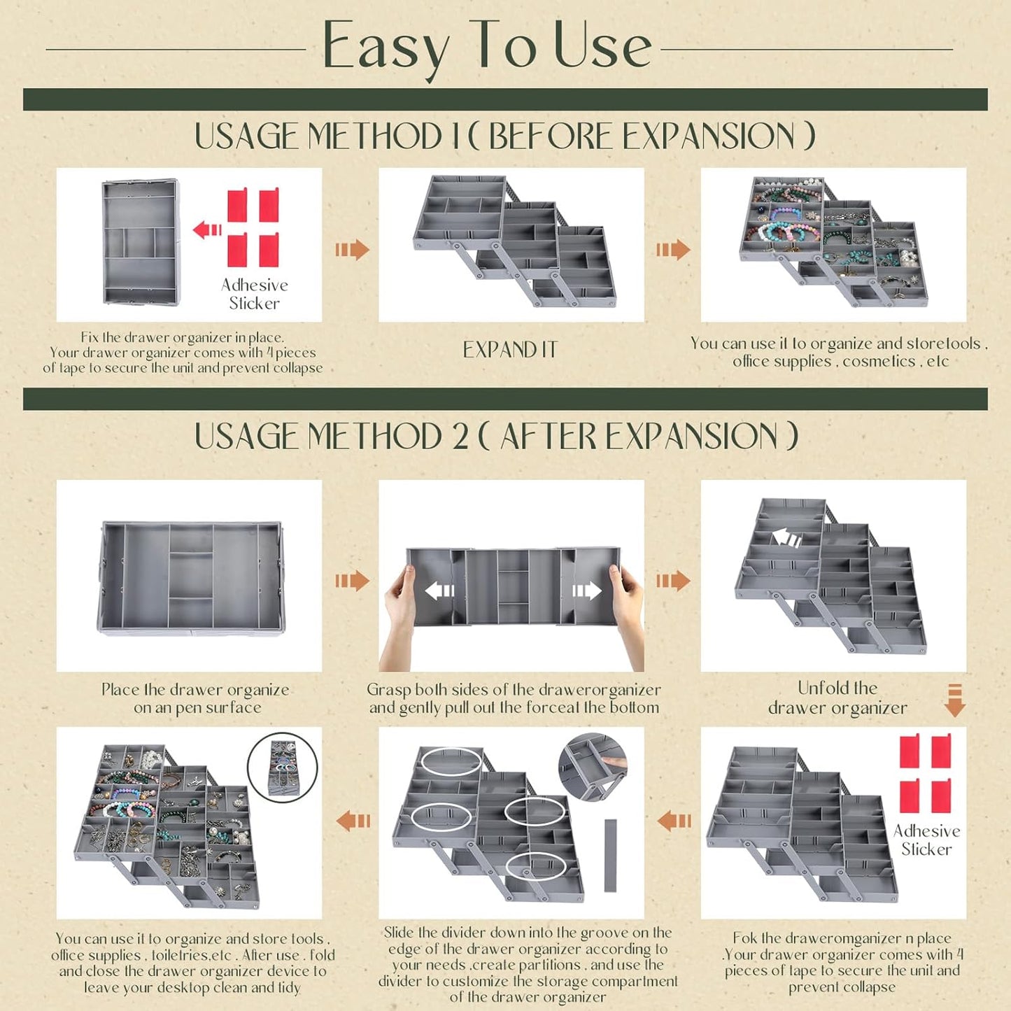 Easy Storage Organizer Box