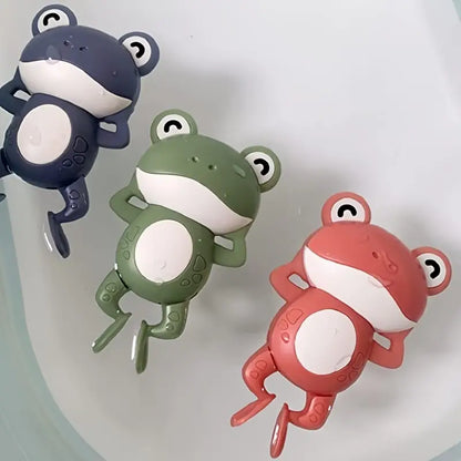 Colorful Bath Time Frog Toy for Kids