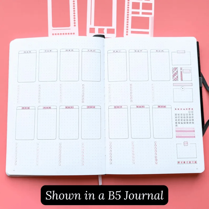 Befez CraftMaster FlexiLine Planner Organizer Stickers