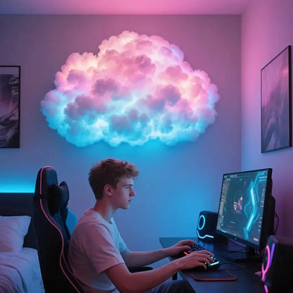 Colorful Cloud LED Night Light