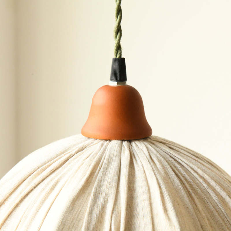 Elegant Linen Hang Light