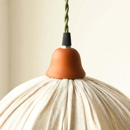 Elegant Linen Hang Light