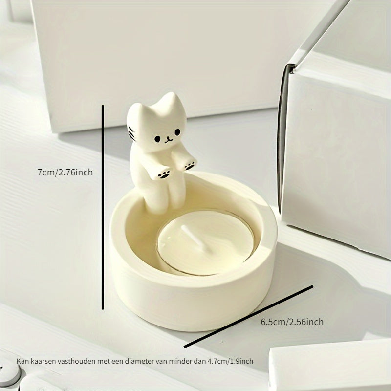 Fun Cat Resin Storage Box