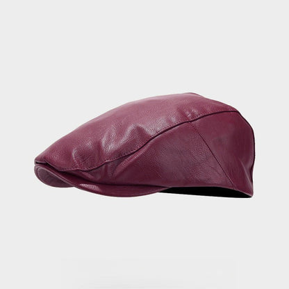 Vintage Genuine Leather Hat