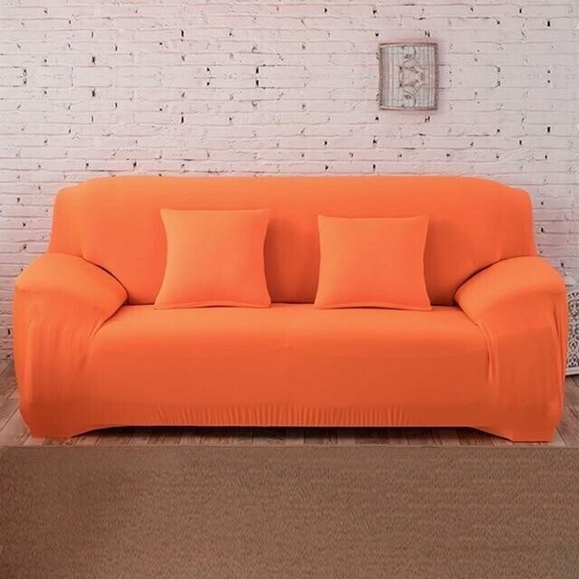 Befez | Elastic Sofa Slipcover - Solid Color