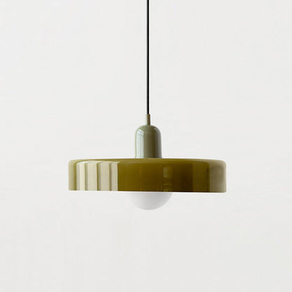 Colorful Glass Hanging Light Fixture
