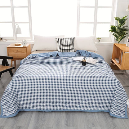 Befez | Classic Lightweight Plaid Throw Blanket