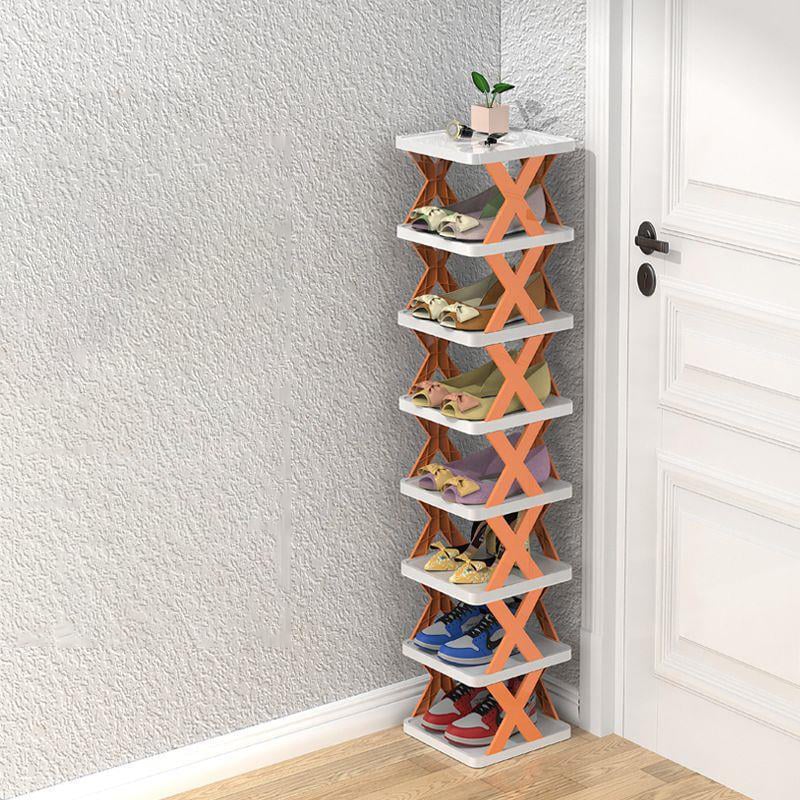 Compact 3-Tier Stackable Shoe Organizer