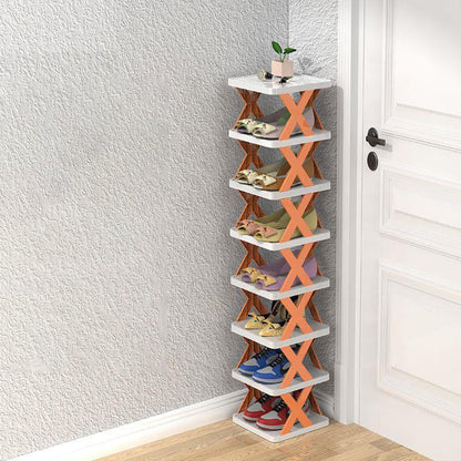 Compact 3-Tier Stackable Shoe Organizer