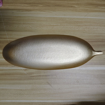 Natural Wood Leaf Shaped Serving Tray