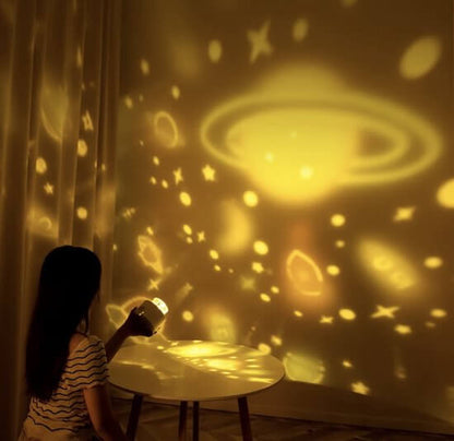 Cosmic Night Sky Projector with Music