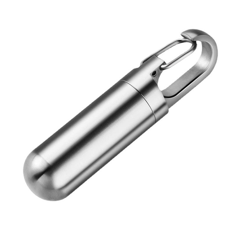 Travel Medication Case Stainless Steel
