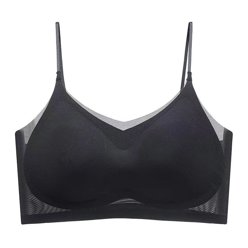 Slim Cooling Bra Made of Breathable Silk
