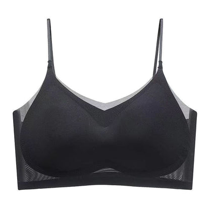 Slim Cooling Bra Made of Breathable Silk