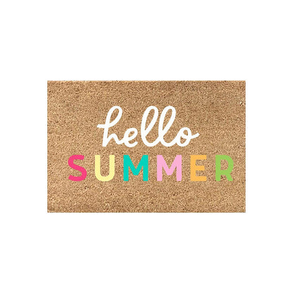 Colorful Welcome Mat – Stylish Front Door Mat