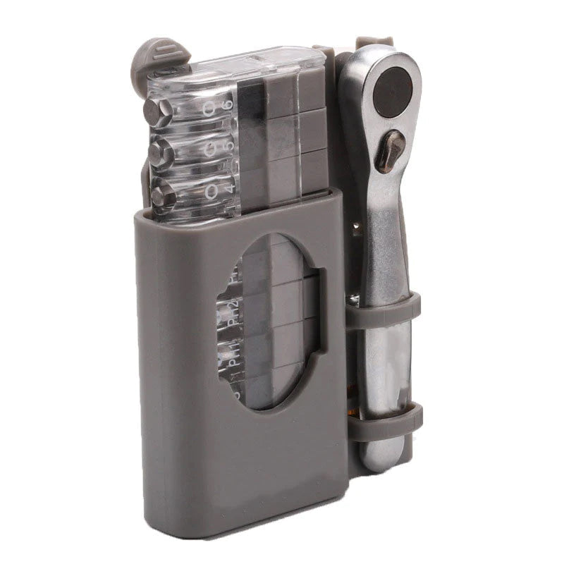 Compact Multi-Bit Screwdriver Set