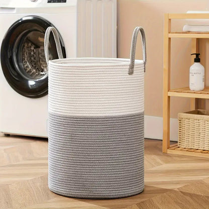Spacious Laundry Basket with Extra Storage