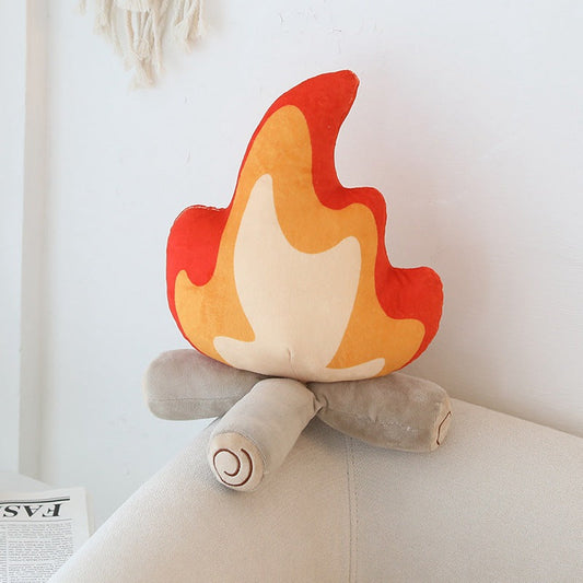 Cozy Flame Throw Pillow - Befez