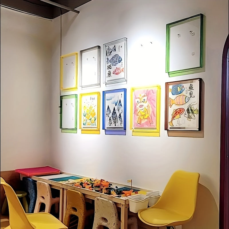 Bright Clear Picture Frame for Wall and Table Decor