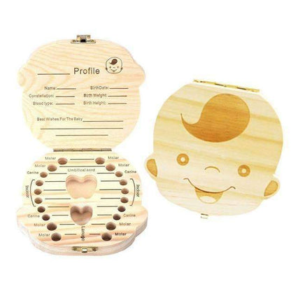 Baby Teeth Storage Box - Keep Memories Safe
