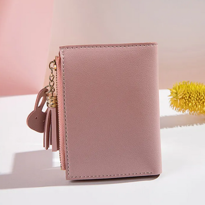 Small Purse with Fashionable Fringe Detail