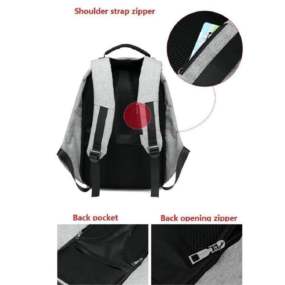 Secure USB Charging Travel Backpack