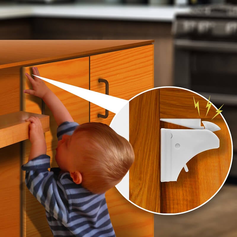 Baby Proof Magnetic Cabinet Locks