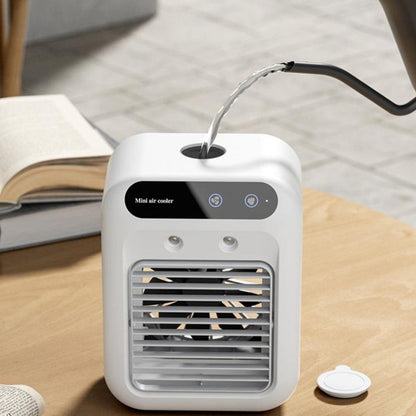 Compact Personal Cooling Fan for Hot Summer Days