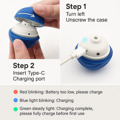 Befez | Electronic Pet Ball - Automatic Rolling Toy