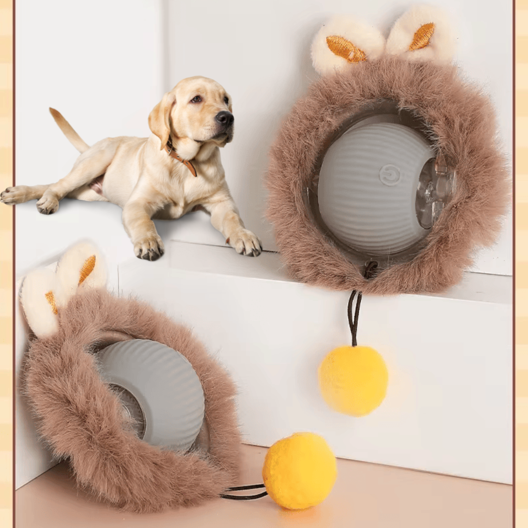 Fun Furry Interactive Dog Ball Toy - Befez