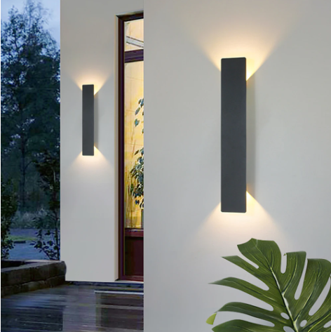Weatherproof LED Wall Light - Outdoor Strip IP65