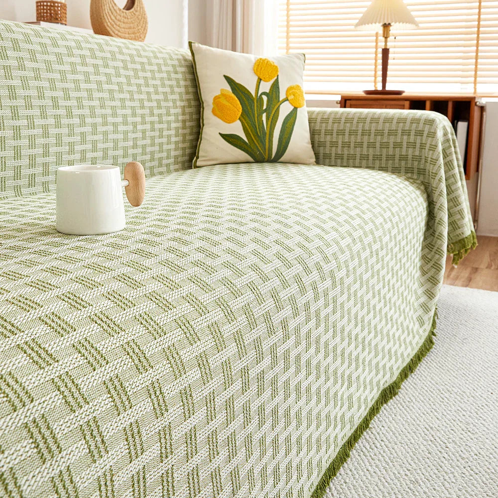 Befez | Extra Large Reversible Sofa Slipcover Protector - Befez