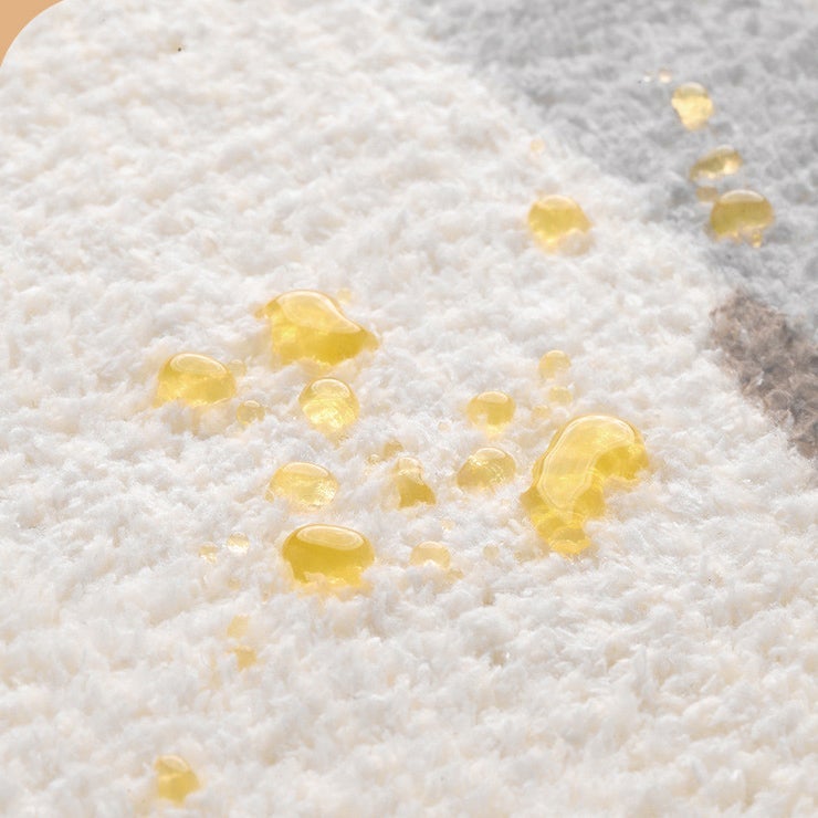 Vibrant Marble Bathroom Mat