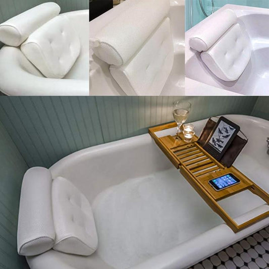 Soft Plush Bath Pillow for Spa Relaxation - Befez