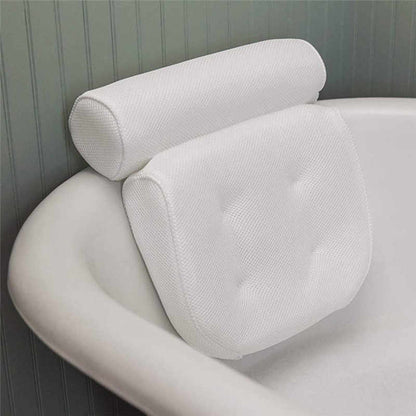 Soft Plush Bath Pillow for Spa Relaxation