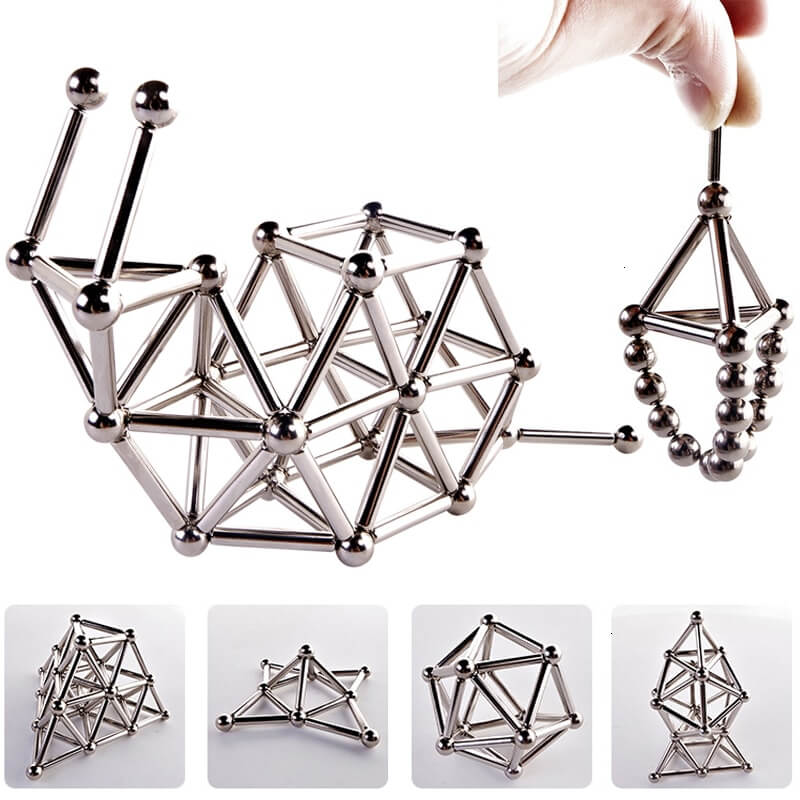 Fun Kids Magnetic Building Sticks Set