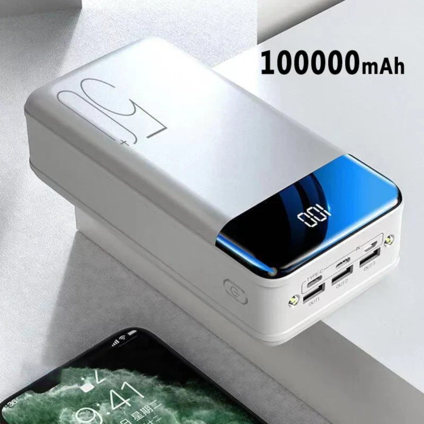 Powerful 30000mAh Portable Fast Charger VoltTitan