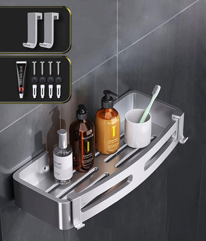 Modern Silver Bathroom Storage Caddy - Befez