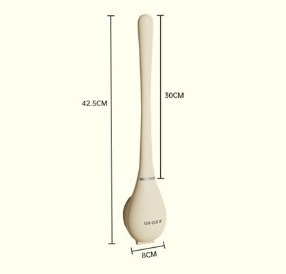 Soft Silicone Toilet Brush Compact Design