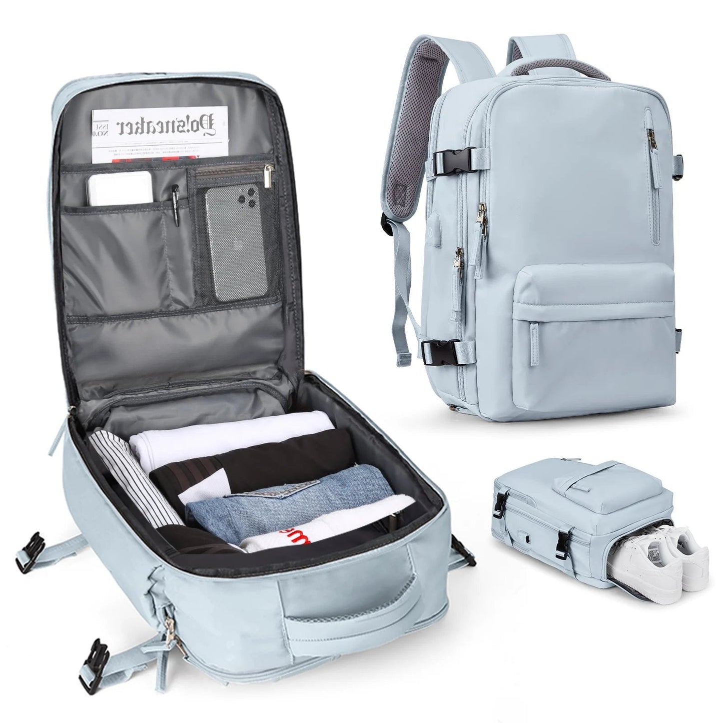 Waterproof Hiking Backpack for Women Travelers