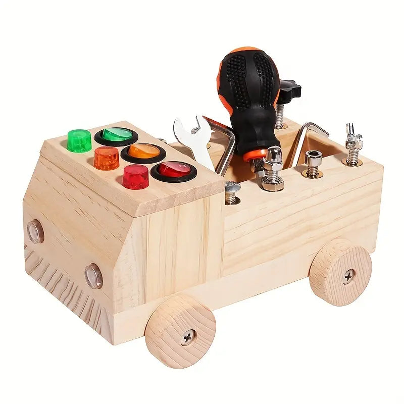 Interactive LED Learning Board for Kids