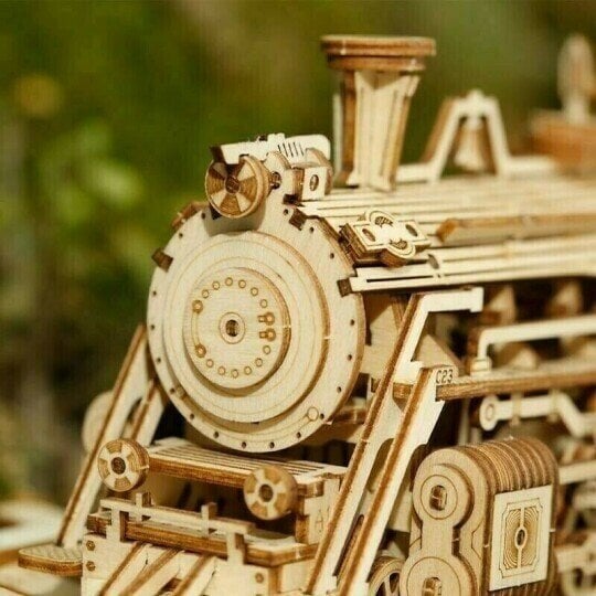 Challenging 3D Wooden Brain Teaser Puzzle
