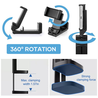 Flexible Rotating Cell Phone Stand