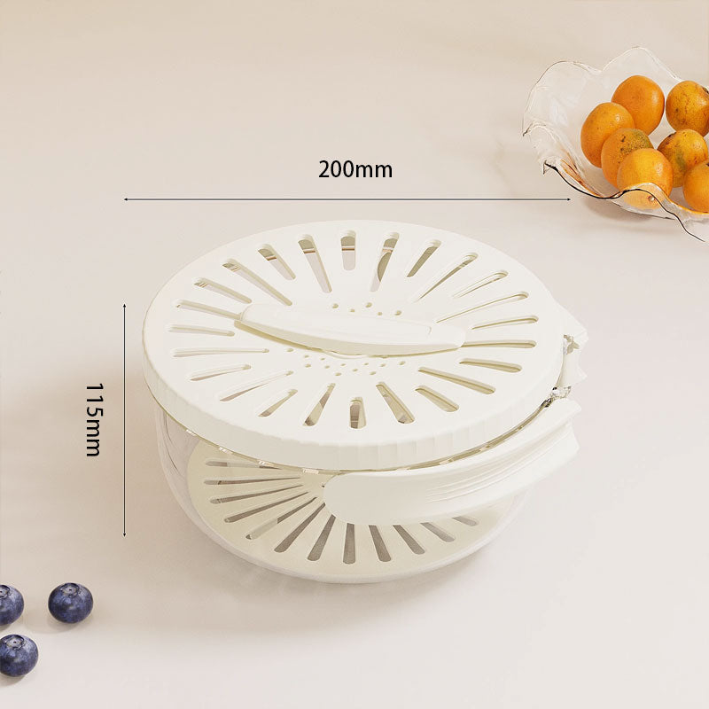 Collapsible Easy-Pour Laundry Basket with Swivel Top