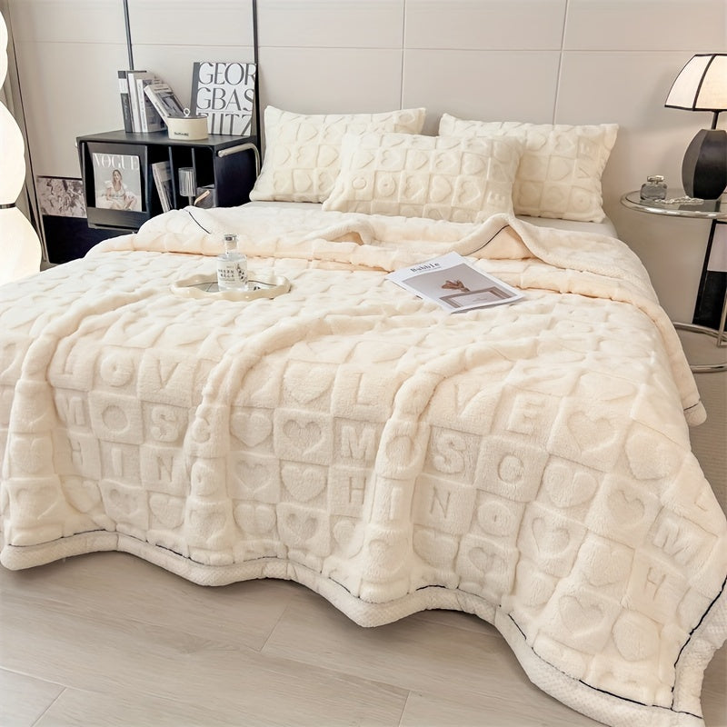 Cozy Soft Fleece Throw Blanket for Home