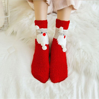 Cozy Christmas Holiday Socks