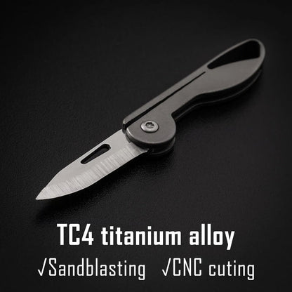 Compact Lightweight Metal Folding Pocket Knife