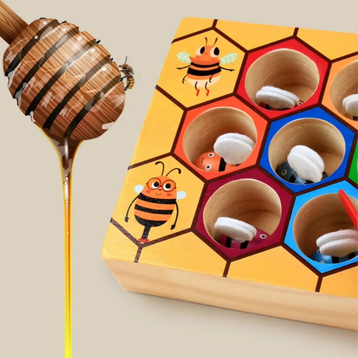 Colorful Kids Wooden Puzzle Toy