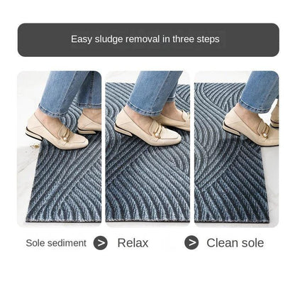 Premium PVC Entrance Mat with Non Slip & Dirt Trapper - Befez